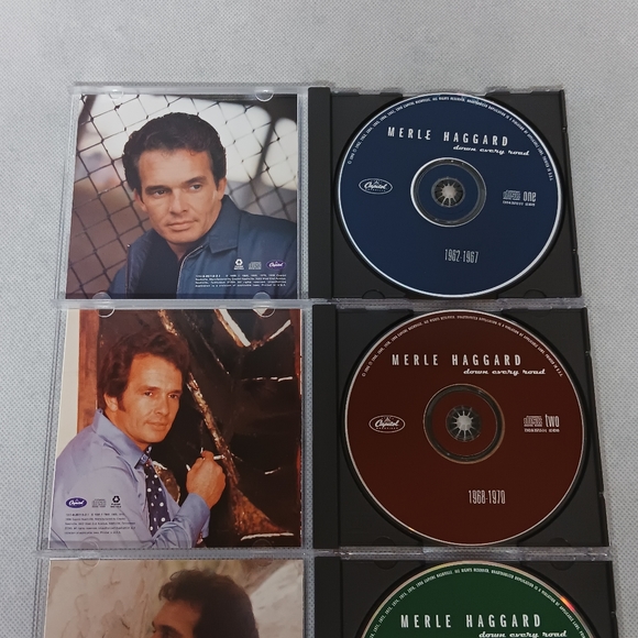 Down Every Road by Merle Haggard 4 CD Boxed Set Complete 1962-1994 With Booklet - Picture 7 of 12